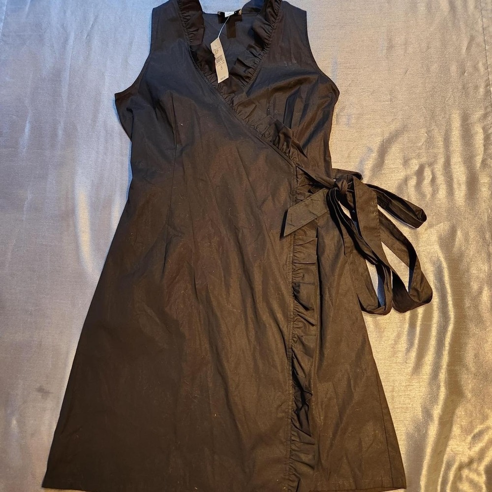 Black Wrap Dress by Anne Taylor Loft